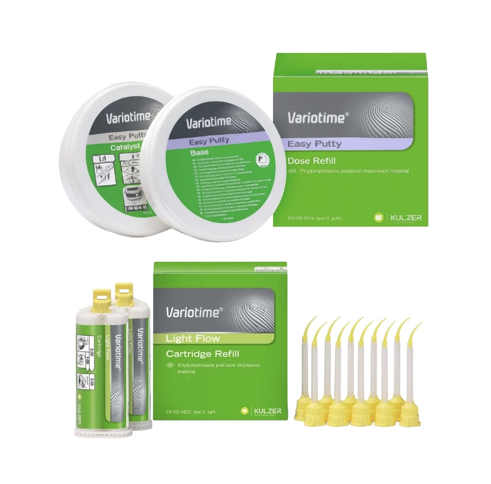 KULZER VARIOTIME EASY PUTTY + VARIOTİME LIGHT FLOW *TAKIM