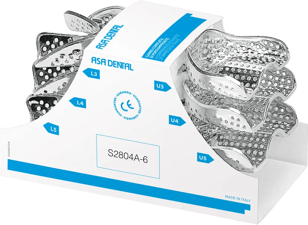 ASA DENTAL ÖLÇÜ KAŞIĞI SETİ DELİKLİ DİŞLİ 6’LIK SET